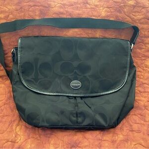 Coach Black Crossbody Messenger Bag